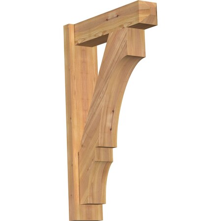 Ekena Millwork Balboa Smooth Craftsman Outlooker, Western Red Cedar, 5 1/2"W x 20"D x 32"H OUT06X20X32BOA04SWR